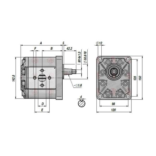 RIETSCHLE 真空泵带电机 RIETSCHLE 真空泵带电机