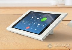 Hecklerdesign用于视频会议控制的安全iPad控制台H523-BG